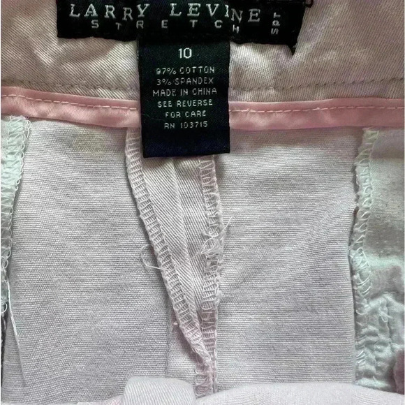 Larry Levine Light Pink Skirt with Embroidered Dogs super Cute Size 10 - Picture 4 of 7